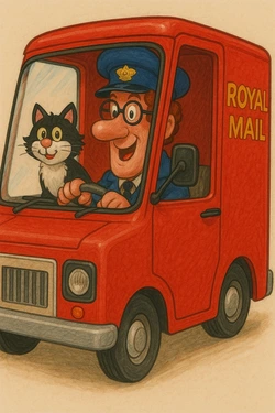 Contact Us via Postman Pat